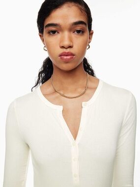 SUNDAY BEST HENLEY BODYSUIT